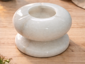 White Marble Round Ashtray