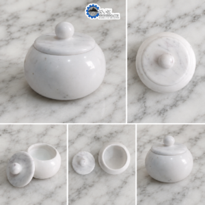 Alternative view of Handcrafted Marble Utility Jar