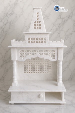 White Marble Home Temple