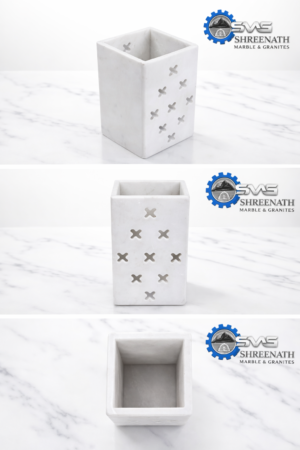 Alternative view of Marble Pen Stand