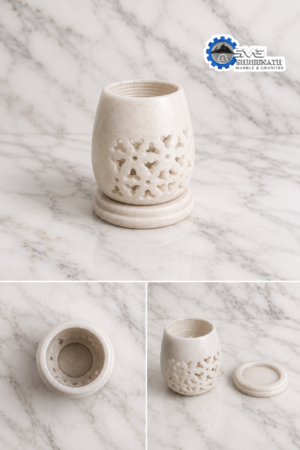 Alternative view of Marble Tea Light Candle Holder