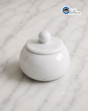 Handcrafted Marble Utility Jar
