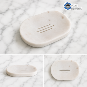 Alternative view of Oval Marble Soap Holder
