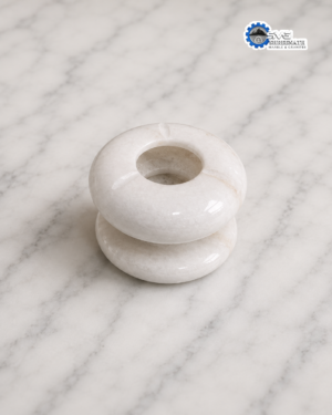 White Marble Round Ashtray