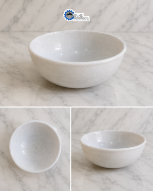 Alternative view of White Marble Bowl