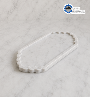 White Marble Serving Tray