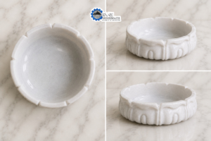 Alternative view of Marble Round Decorative Tray